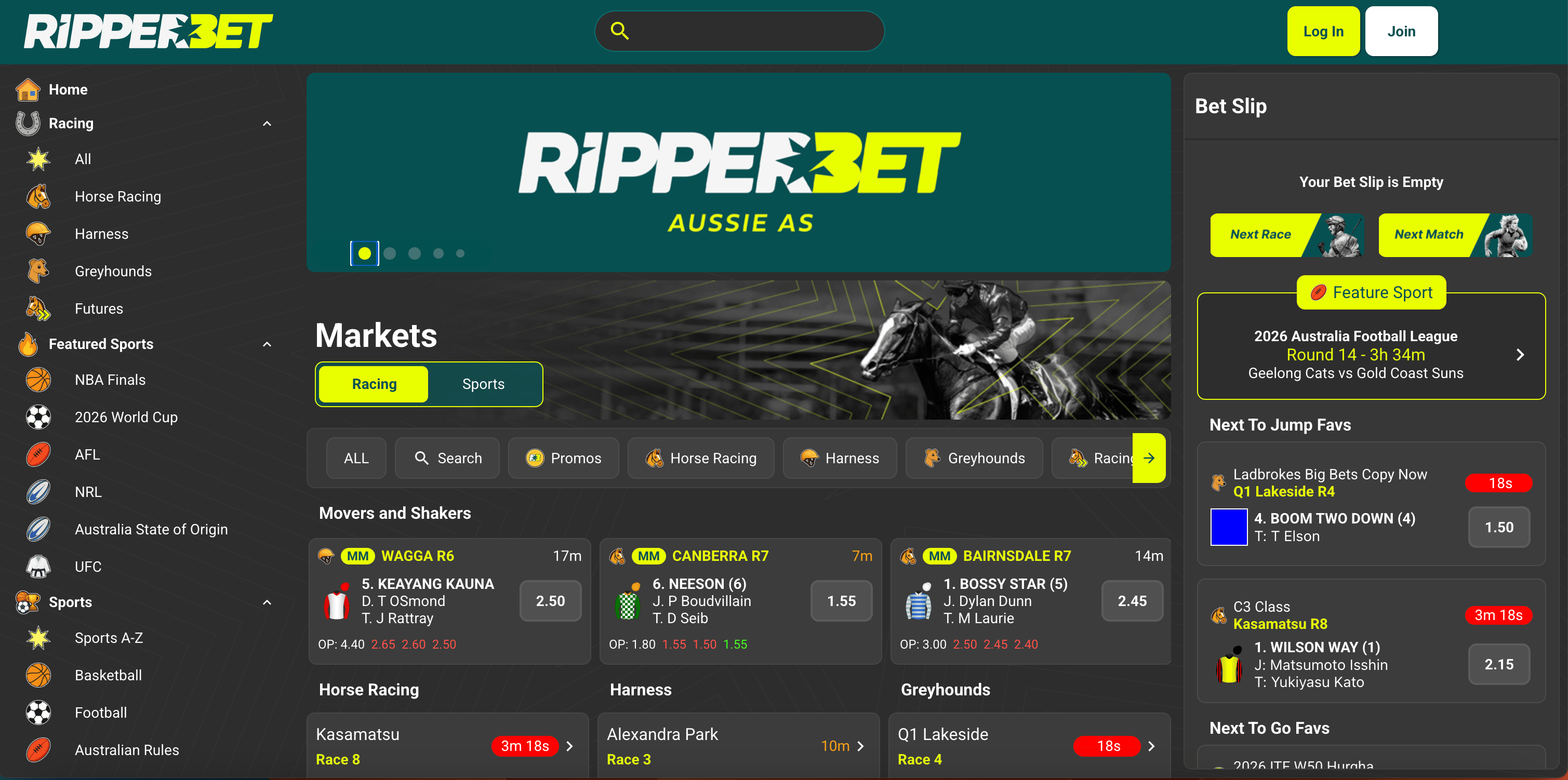 RipperBet Desktop